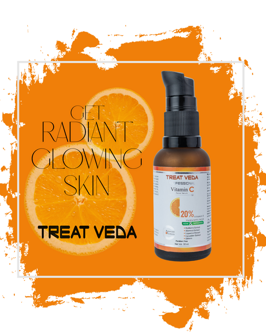 Glow Naturally: Why Treat Veda's Vitamin C Face Serum Is a Skincare Essential