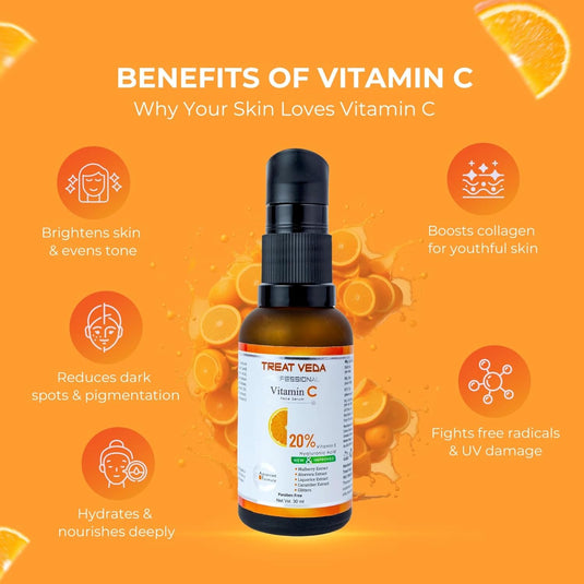 Treat Veda Professional 20% Vitamin C Face Serum 30ml