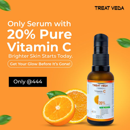 Treat Veda Professional 20% Vitamin C Face Serum 30ml